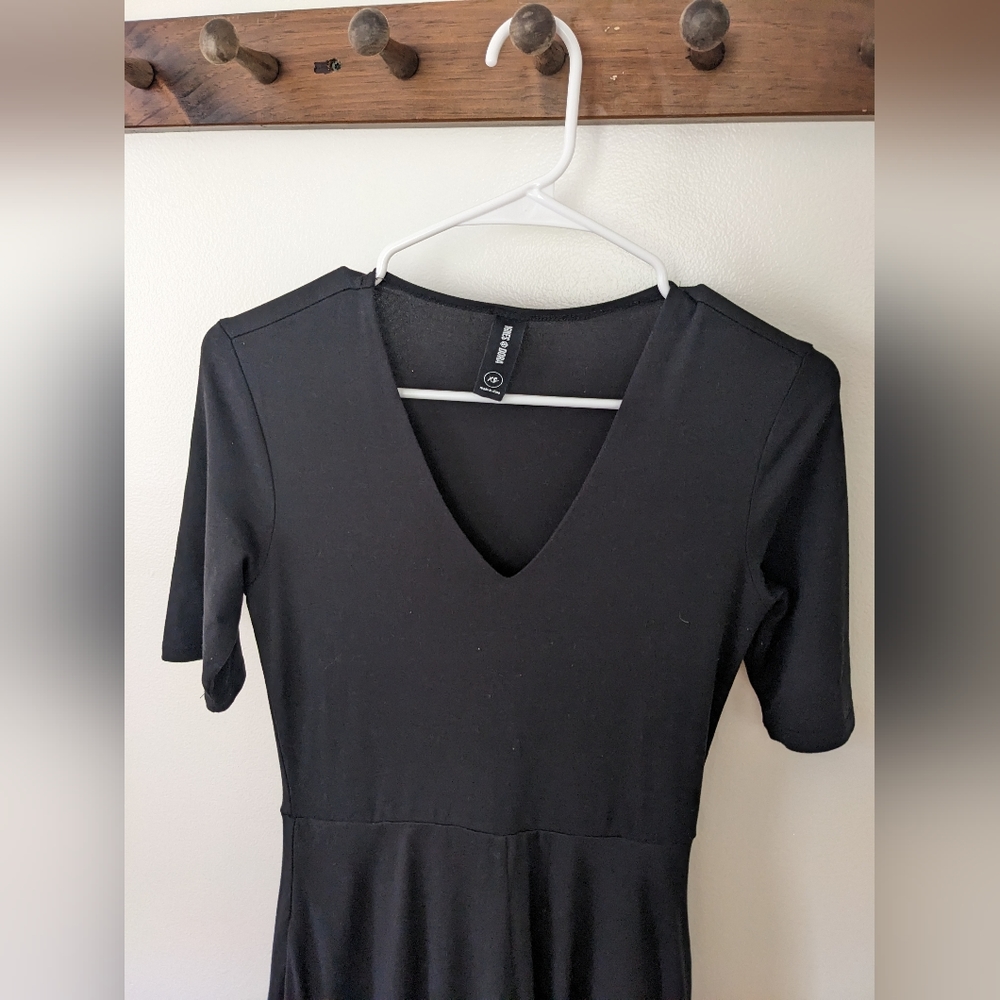Stunning black maxi dress. Agnes and Dora